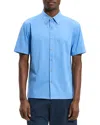Theory Irving Regular Fit Short Sleeve Shirt In Multi