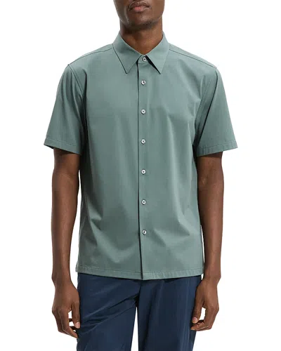 Theory Irving Regular Fit Short Sleeve Shirt In Multi