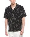 Theory Irving Shirt In Black