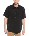 Theory Irving Shirt In Black