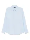 Theory Irving Shirt In Blue