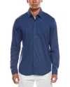Theory Irving Shirt In Blue