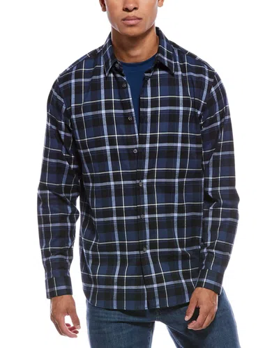 Theory Irving Shirt In Blue