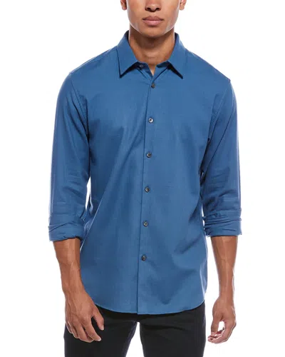 Theory Irving Shirt In Blue