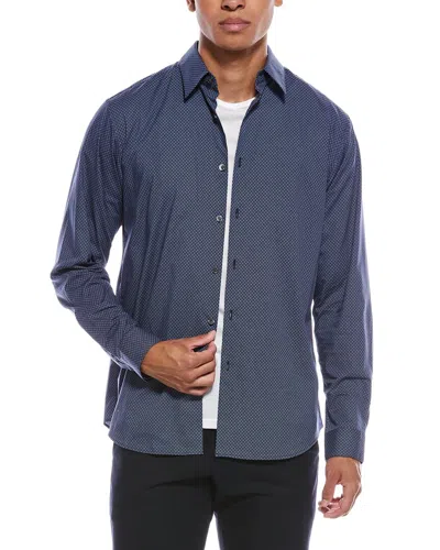 Theory Irving Shirt In Blue