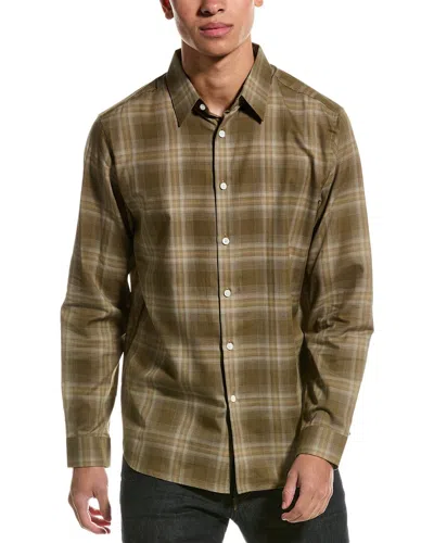 Theory Irving Shirt In Green