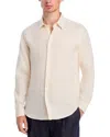 Theory Irving Shirt In Relaxed Linen