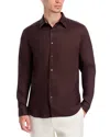 Theory Irving Shirt In Relaxed Linen