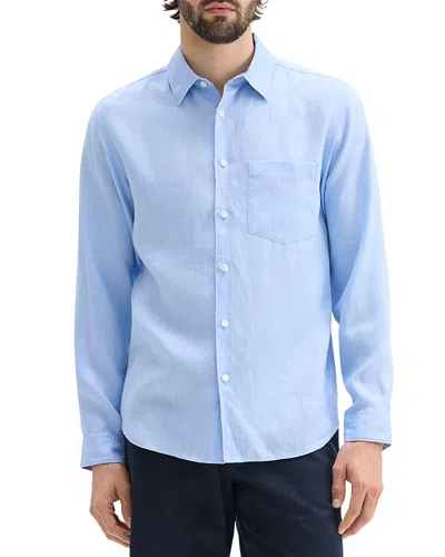THEORY IRVING SHIRT IN RELAXED LINEN