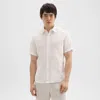 THEORY IRVING SHORT-SLEEVE SHIRT IN RELAXED LINEN