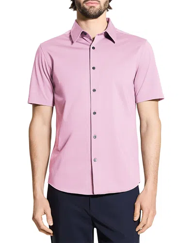 Theory Irving Short-sleeve Shirt In Structure Knit