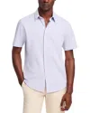 THEORY IRVING SLIM FIT SHORT SLEEVE SHIRT