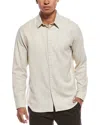 Theory Irving Twill Shirt In Neutral