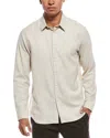 Theory Irving Twill Shirt In Neutral