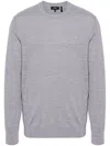 Theory Knitwear In Grey Wool In Cool Heather Grey