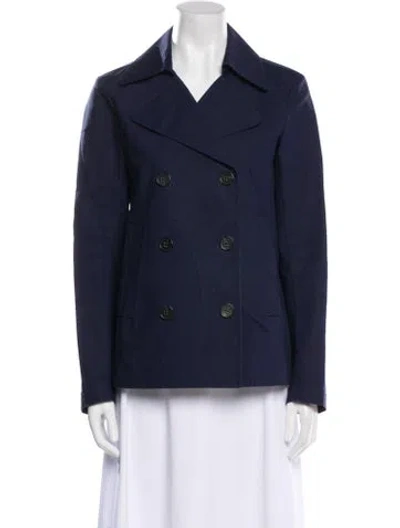 Pre-owned Theory Jacket In Blue