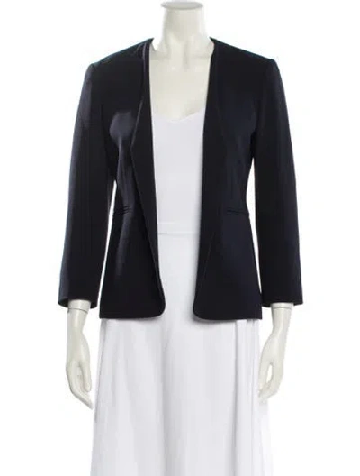 Pre-owned Theory Jacket In Blue