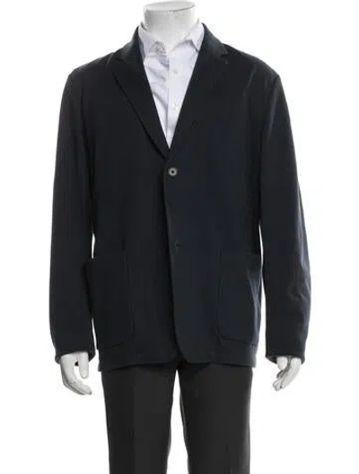 Pre-owned Theory Jacket In Blue