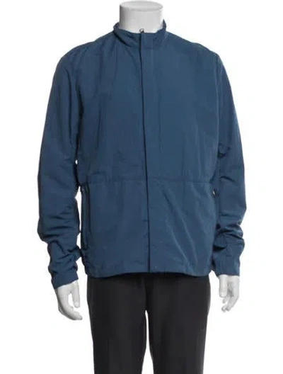 Pre-owned Theory Jacket In Blue