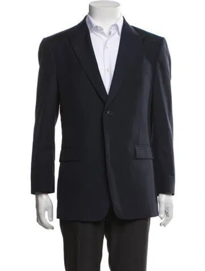 Pre-owned Theory Jacket In Blue