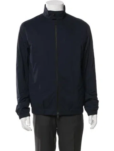 Pre-owned Theory Jacket In Blue