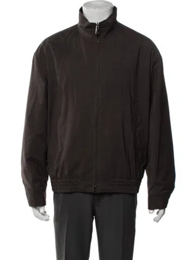 Pre-owned Theory Jacket In Brown