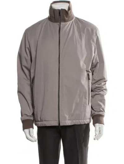 Pre-owned Theory Jacket In Gray