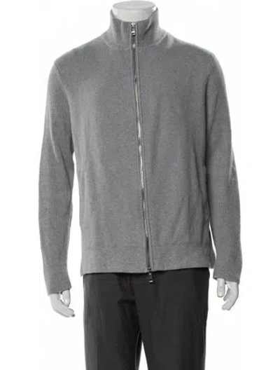 Pre-owned Theory Jacket In Gray