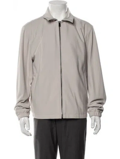 Pre-owned Theory Jacket In Gray