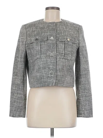 Pre-owned Theory Jacket In Gray