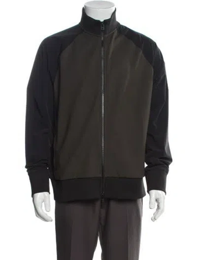 Pre-owned Theory Jacket In Green