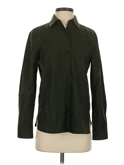 Pre-owned Theory Jacket In Green