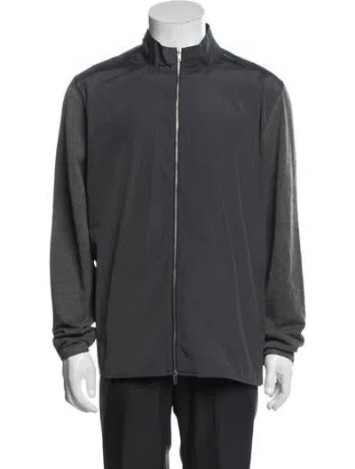 Pre-owned Theory Jacket In Grey