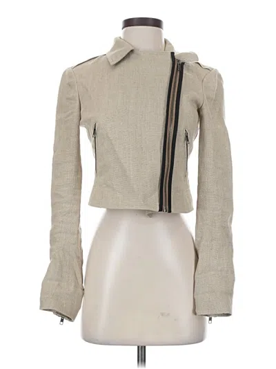 Pre-owned Theory Jacket In Ivory