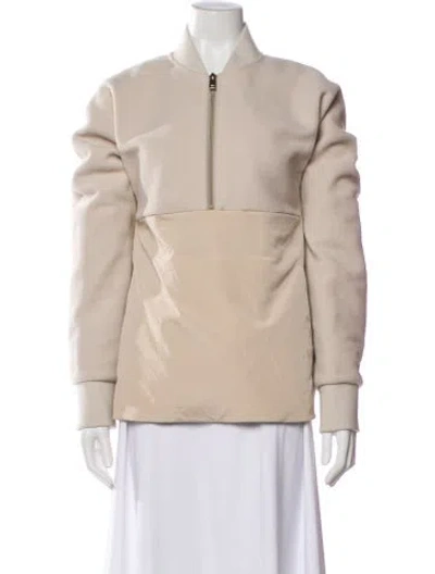 Pre-owned Theory Jacket In Neutral