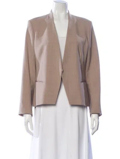 Pre-owned Theory Jacket In Neutral