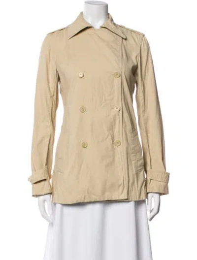 Pre-owned Theory Jacket In Neutrals