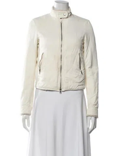 Pre-owned Theory Jacket In Neutrals