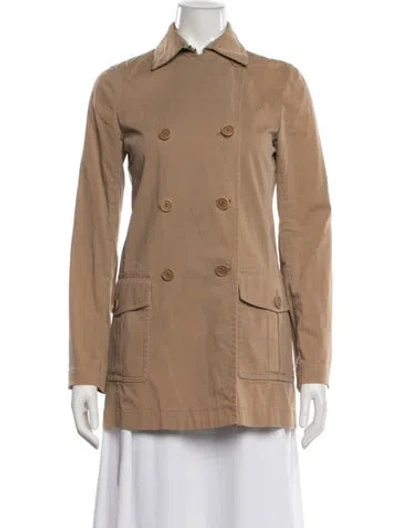 Pre-owned Theory Jacket In Neutrals