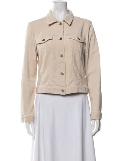 Pre-owned Theory Jacket In Neutrals