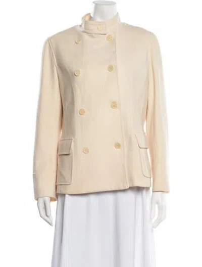 Pre-owned Theory Jacket In Neutrals