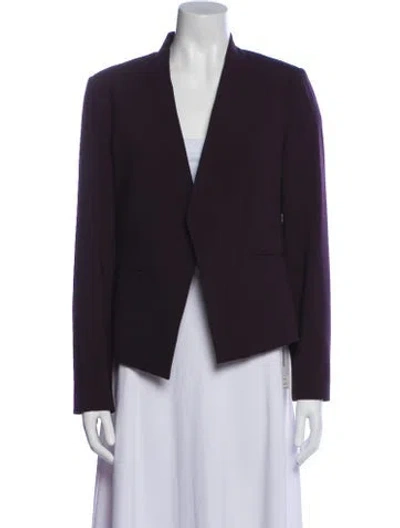 Pre-owned Theory Jacket In Purple