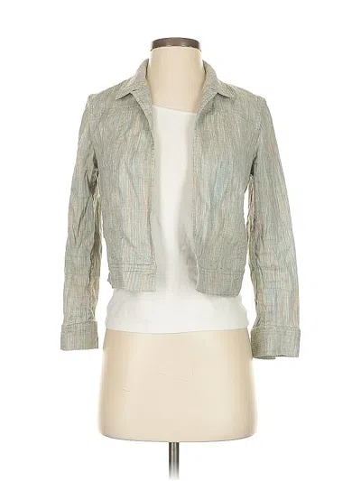 Pre-owned Theory Jacket In Silver