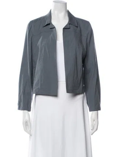Pre-owned Theory Jacket W/ Tags In Blue