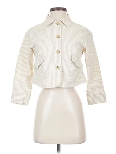 Pre-owned Theory Jacket In White