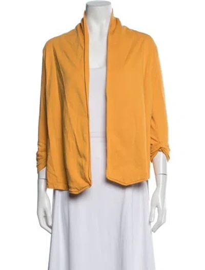 Pre-owned Theory Jacket In Yellow