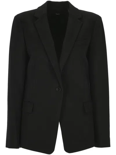 Theory Jackets In Black