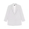 Theory Relax Blazer In Admiral Crepe In Multicolor