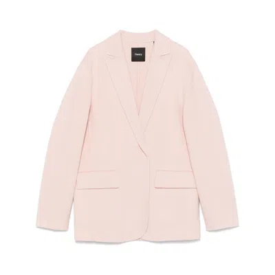 Theory Jackets In Pink