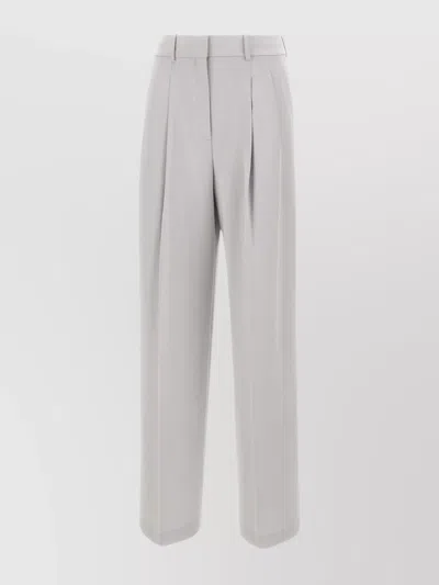 Theory 'japanese Admiral Crepe Trousers With Dbl Pleat'